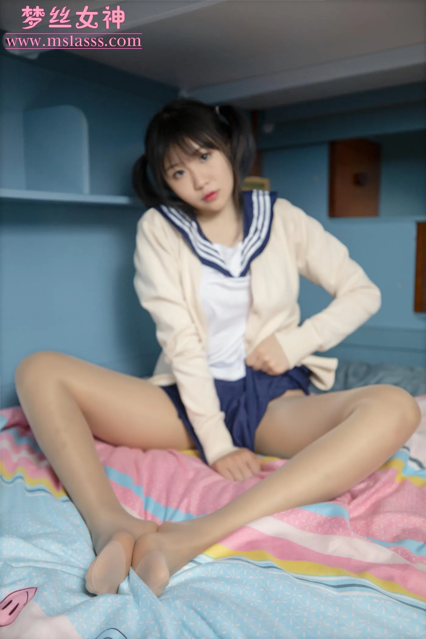 [MSLASS梦丝女神] 2021.02.27 NO.140 小奶喵 丝丝 [49P]插图8